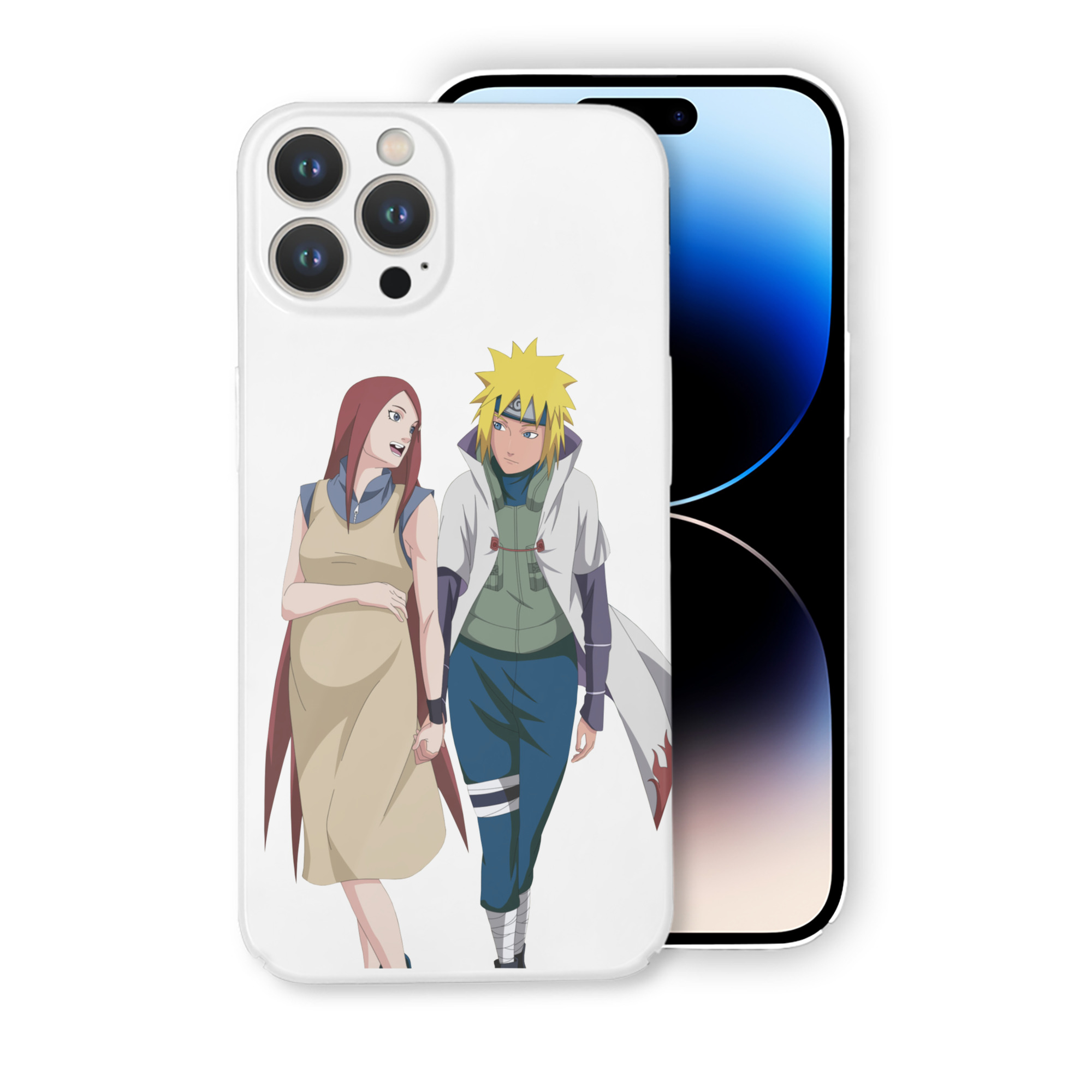 （画像用） NARUTO -ナルト- 波風 ミナト Namikaze Minato 【iPhone 14シリーズ対応】ハードケース